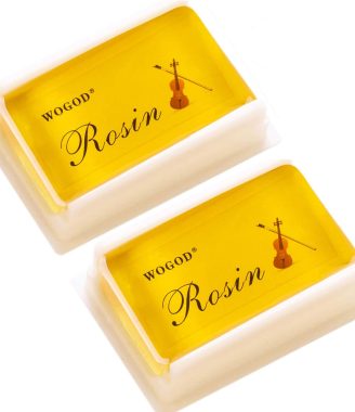 Rosin Violin Rosin Light Low Dust Rosin 2 Pack for Bows for Violin Viola and Cello